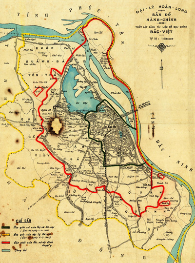 old map of hanoi