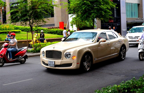 báo nước ngoài nói về Bentley Mulsanne tại Việt Nam