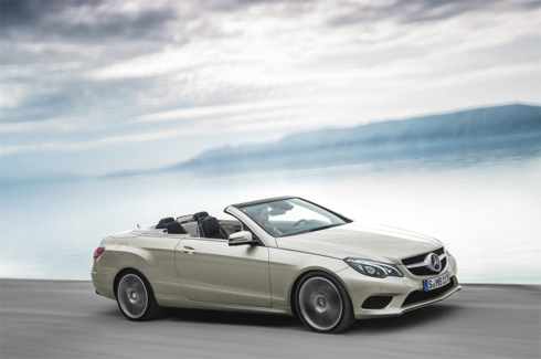 Mercedes công bố ảnh E-class và Mui trần phiên bản 2014