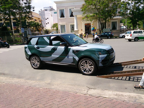 Mẫu 2014 của Range Rover vừa về đến Việt Nam